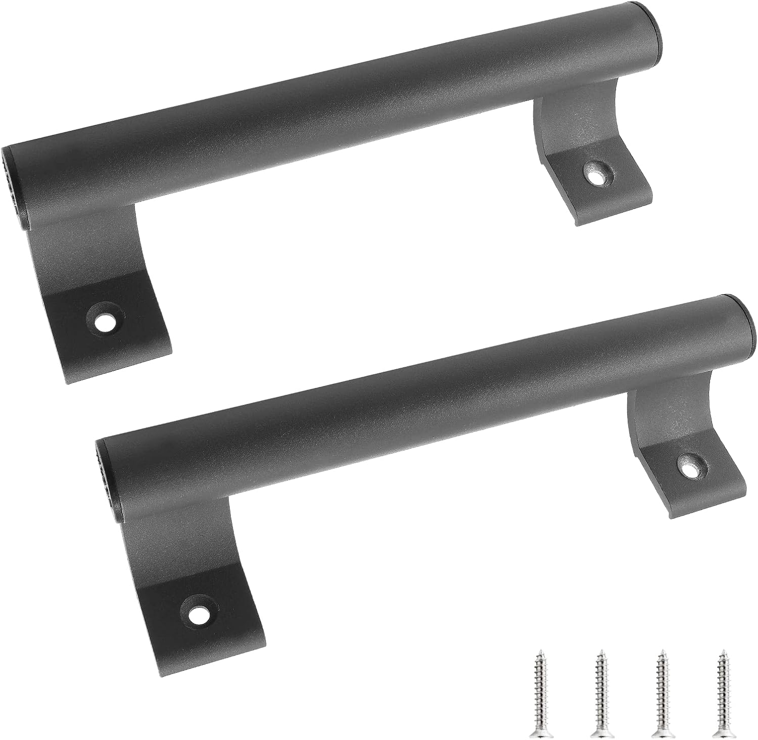 Lanzeuta 2 PCS Aluminum Alloy Barn Door Handle, 8 Inches