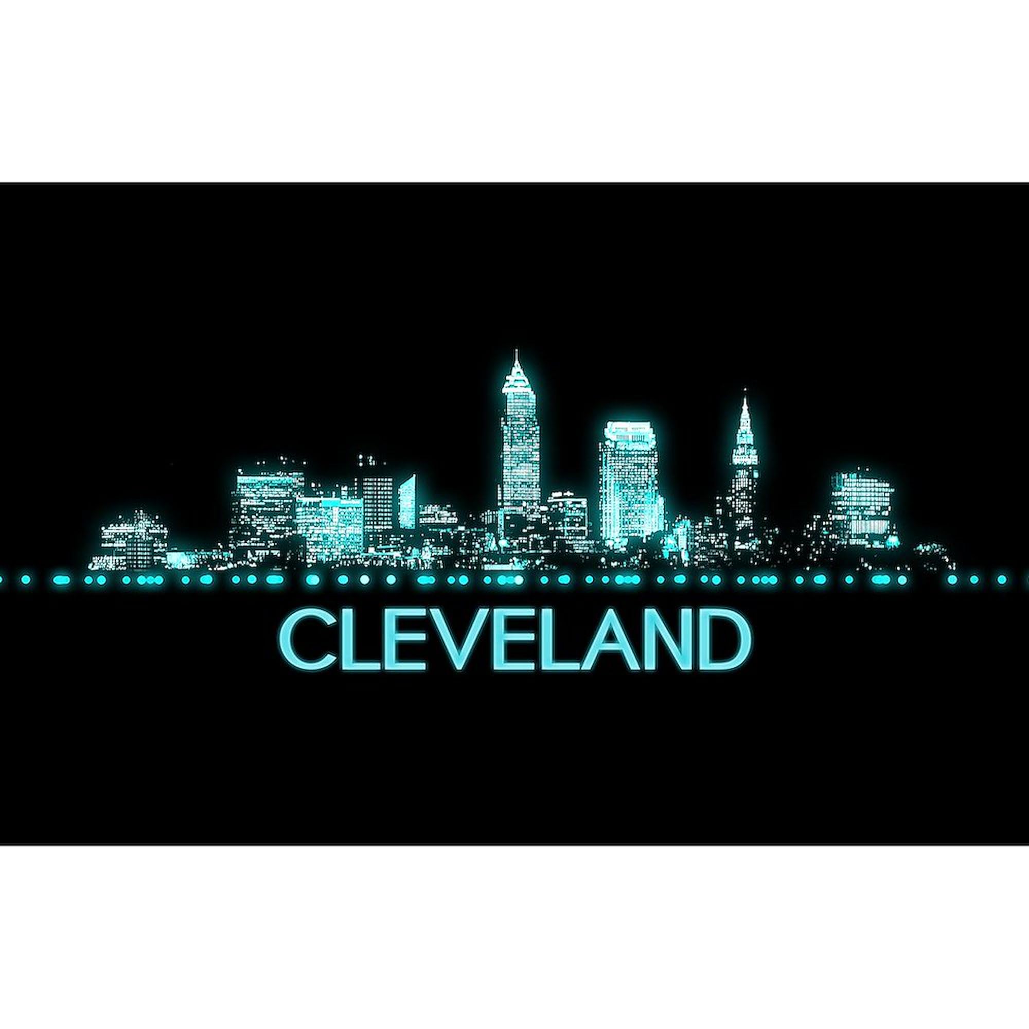 CafePress Cleveland Skyline 4