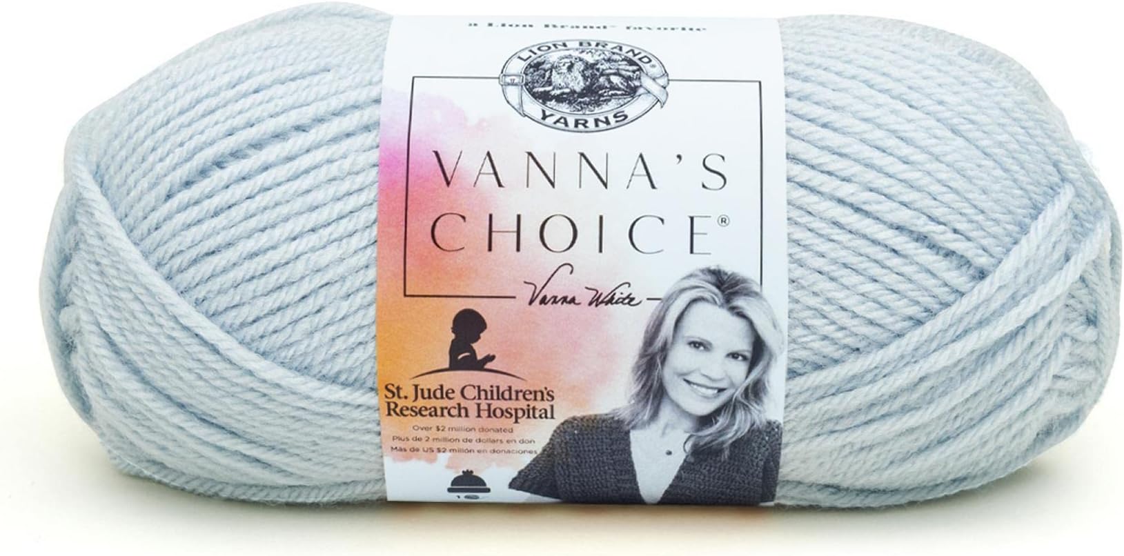 860-105H Vanna's Choice Yarn, Silver Blue