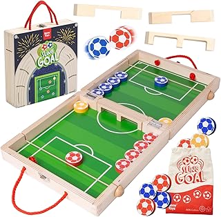 Comprar Nene Toys Sling Goal – Juego de Mesa Familiar Niños y Adultos – Juego de Futbol en Madera para Niños Desde 4 Años – Juguete Mini Futbolines para Viaje, Interior Exterior – Regalo Niños Niñas Familia The Forest Stewardship Council