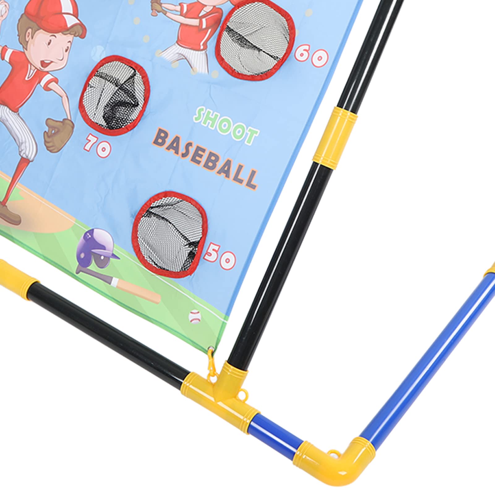 Divertente gioco di calcio 2 in 1 per bambini dai 6 anni in su, attrezzatura portatile per allenamento all'aperto per attività di gruppo