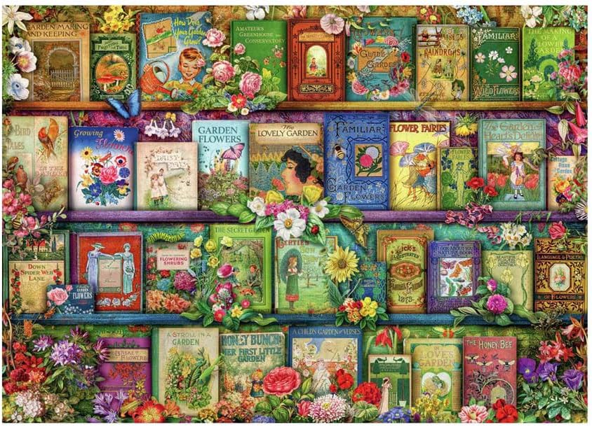Miniatura 2 de Ravensburger Aimee Stewart - Rompecabezas vintage de jardín de verano de 1000 piezas para adultos y niños a partir de 12 años - Nostalgia