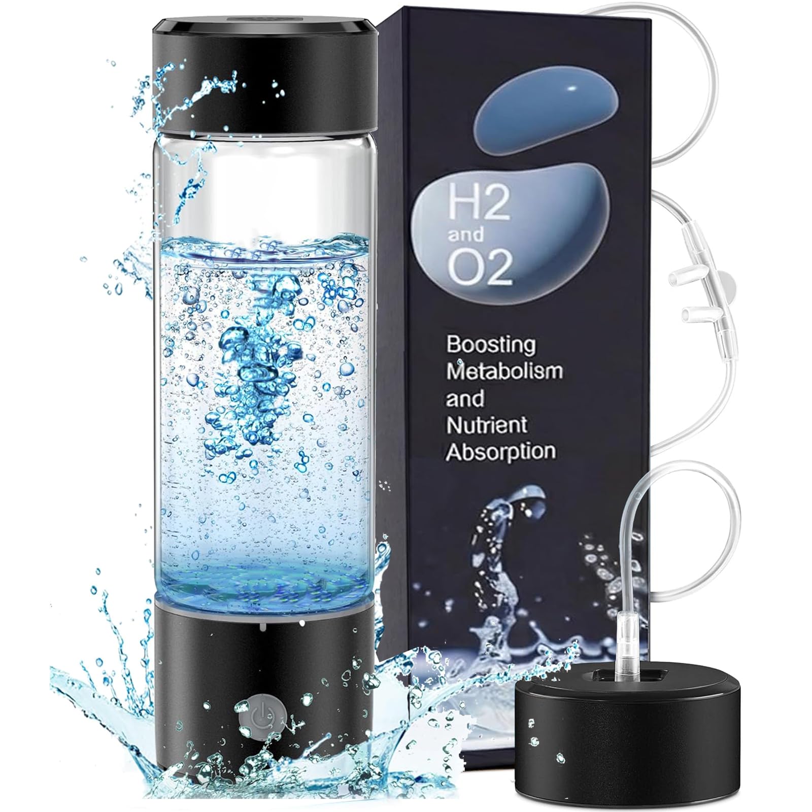 Amazon.com: STFOCE Hydrogen Water Bottle, Portable Hydrogen Water