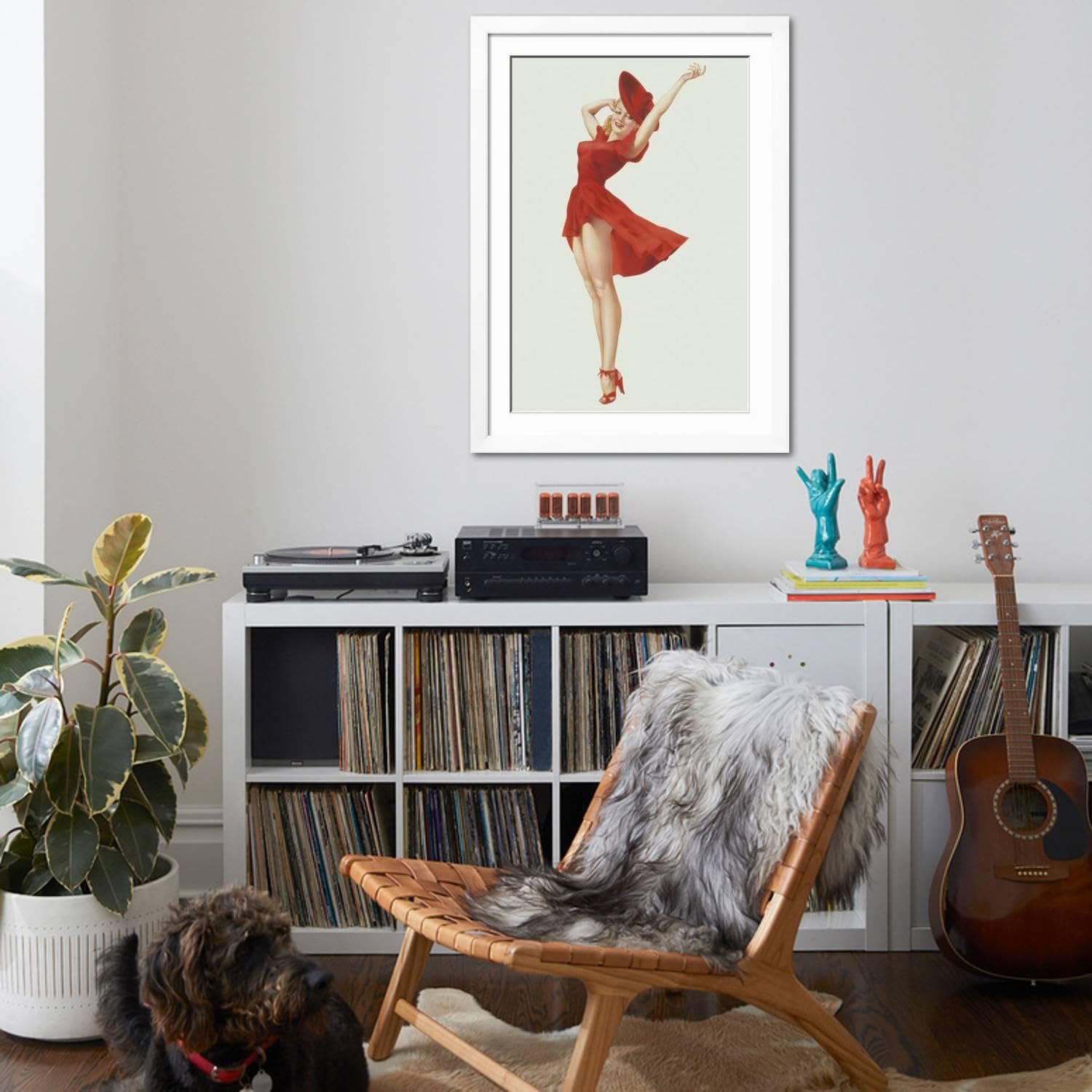 Amazon.com: ART.COM Wall Art Print Varga Girl, September 1941 on