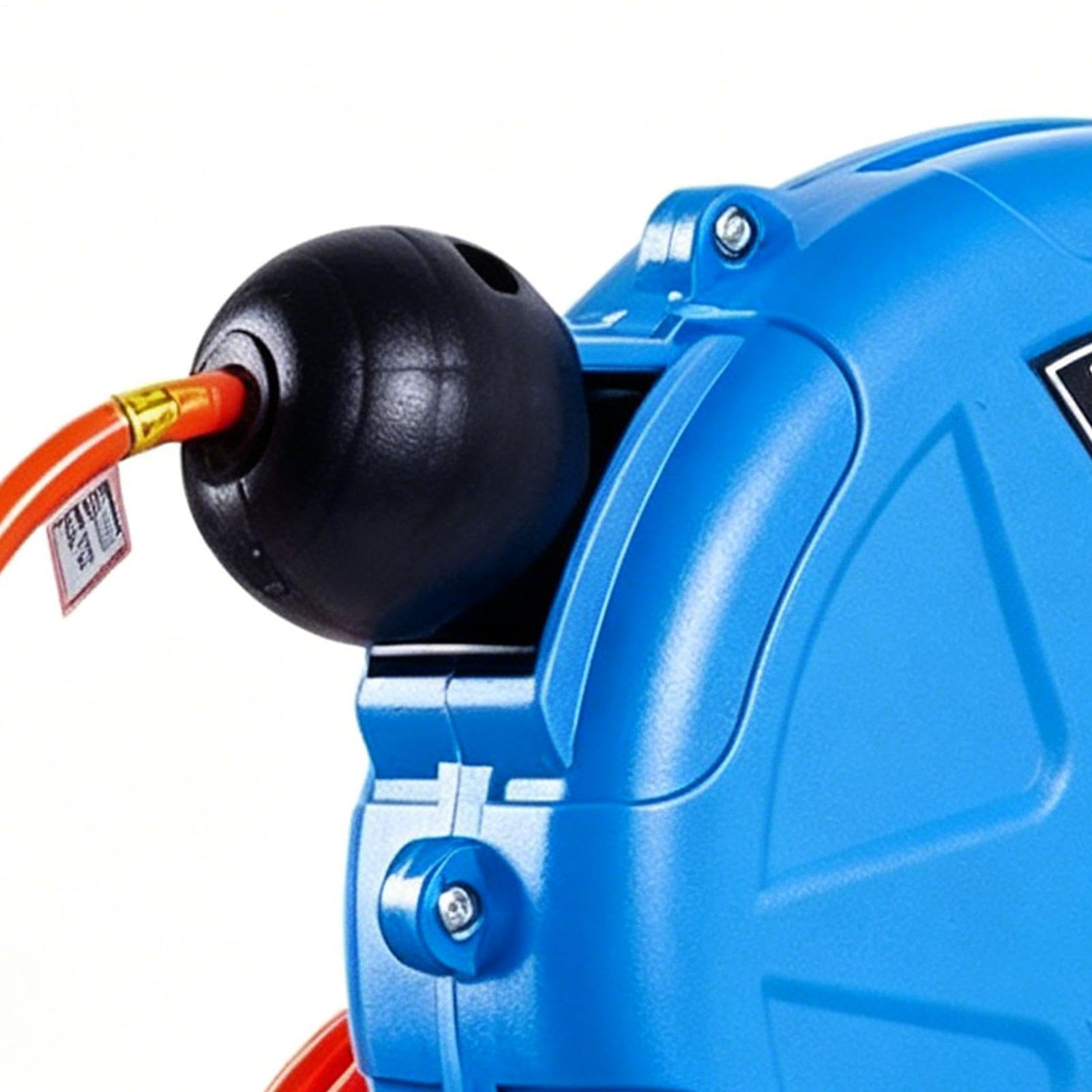 Avvolgitubo Aria Compressa 32.8ft A Parete Riavvolgimento Automatico | Avvolgitubo Compressore per Manutenzione Macchine Utensili Officine Riparazione Auto Garage Casa Studio