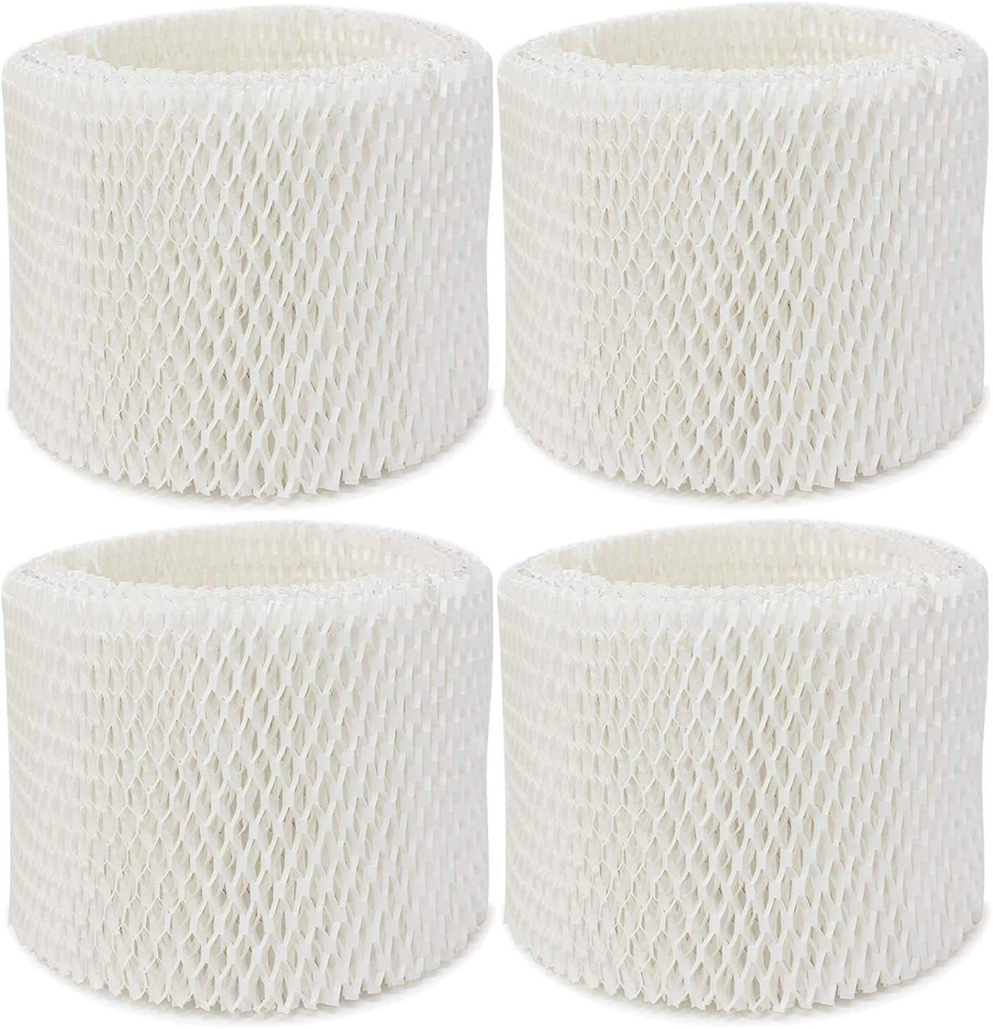 Extolife 4 Pack Replacement Humidifier Filter for Vicks & Kaz WF2 Humidifier V3100 V3500 V3500N V3600 V3700 V3800 V3850 V3850JUV V3900 V3900JUV VEV320 3020 ECM-250i ECM-500 WA-8D (4)