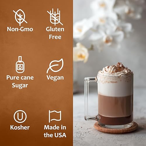 Miniatura 4 de Syruvia - Jarabe Vanilla para saborizar café, 25.4 onzas líquidas