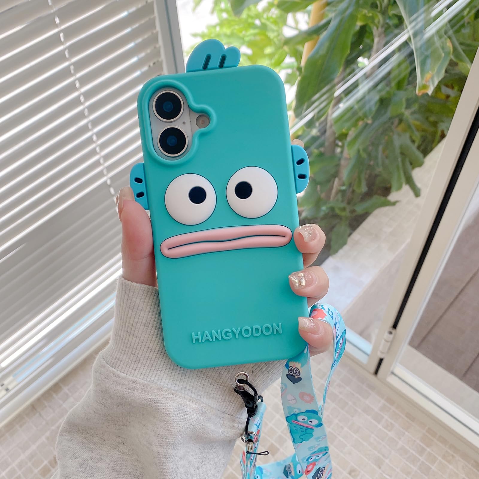 Amazon.co.jp: RUIKER iphone 17promax 用 ケース ハンギョドン 可愛い