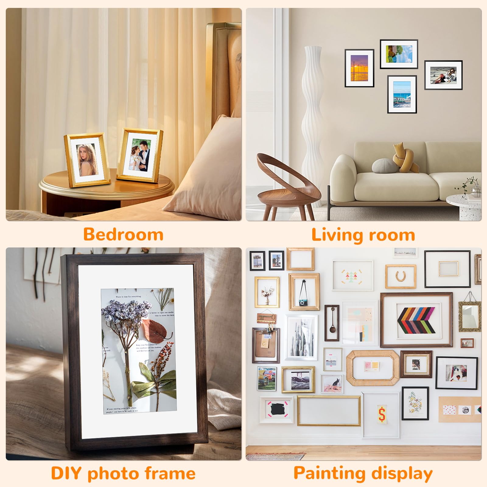 15 Passepartout Cartone Bianco 30x40cm - Per Cornici E Foto - Foto 5