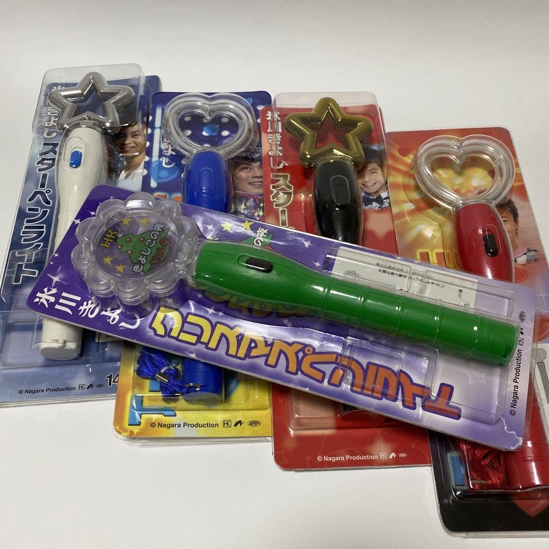 Amazon.co.jp: 氷川きよし ペンライト 点灯点滅確認済み 5本セット