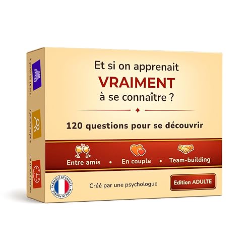 120 Questions pour Apprendre à se connaître et créer des