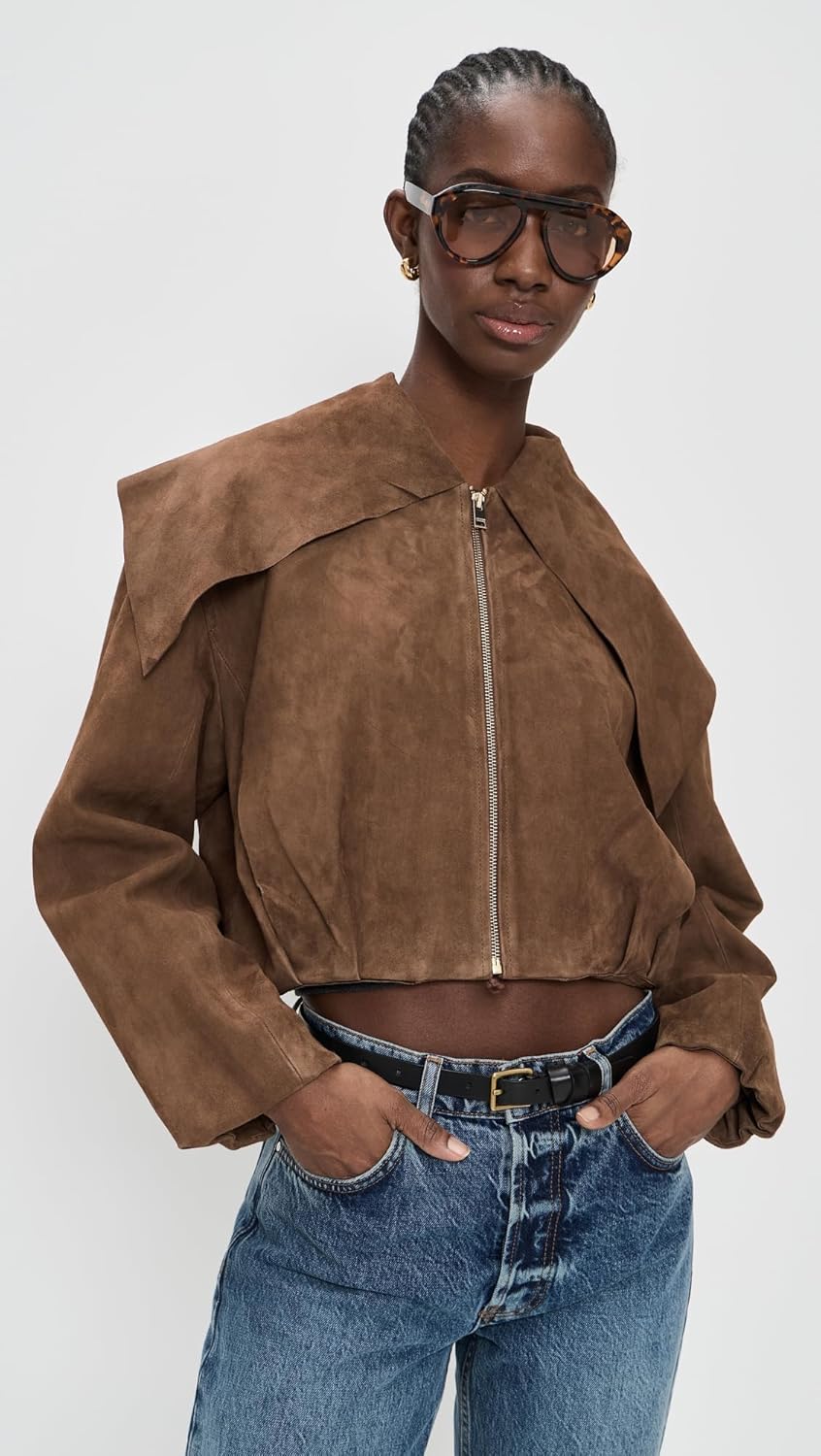 LAMARQUE Women's Anita Suede Blazer