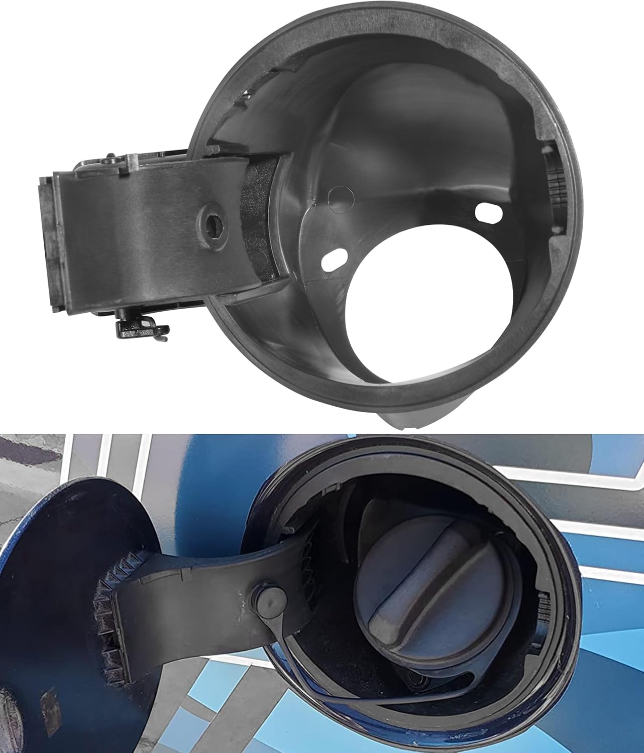 RACOONA Fuel Filler Door,Fuel Filler Door Housing Pocket Assembly,Car Accessories