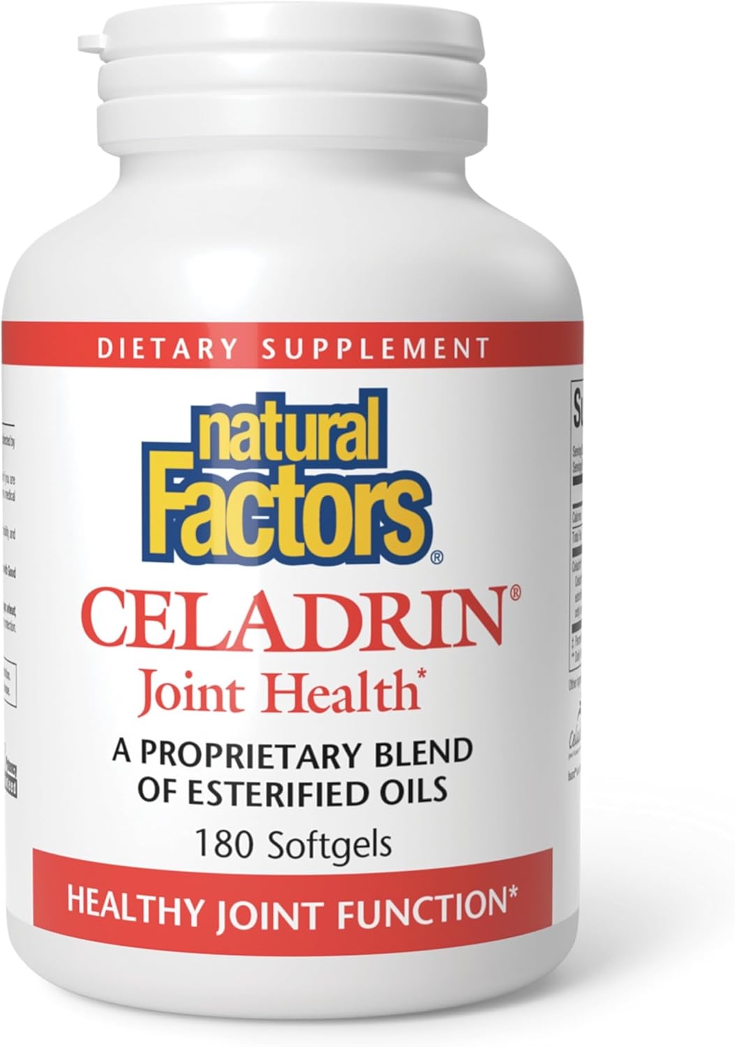 Natural Factors, Celadrin Joint Health, Promotes Flexibility, Mobility and Joint Function, 180 Softgels
