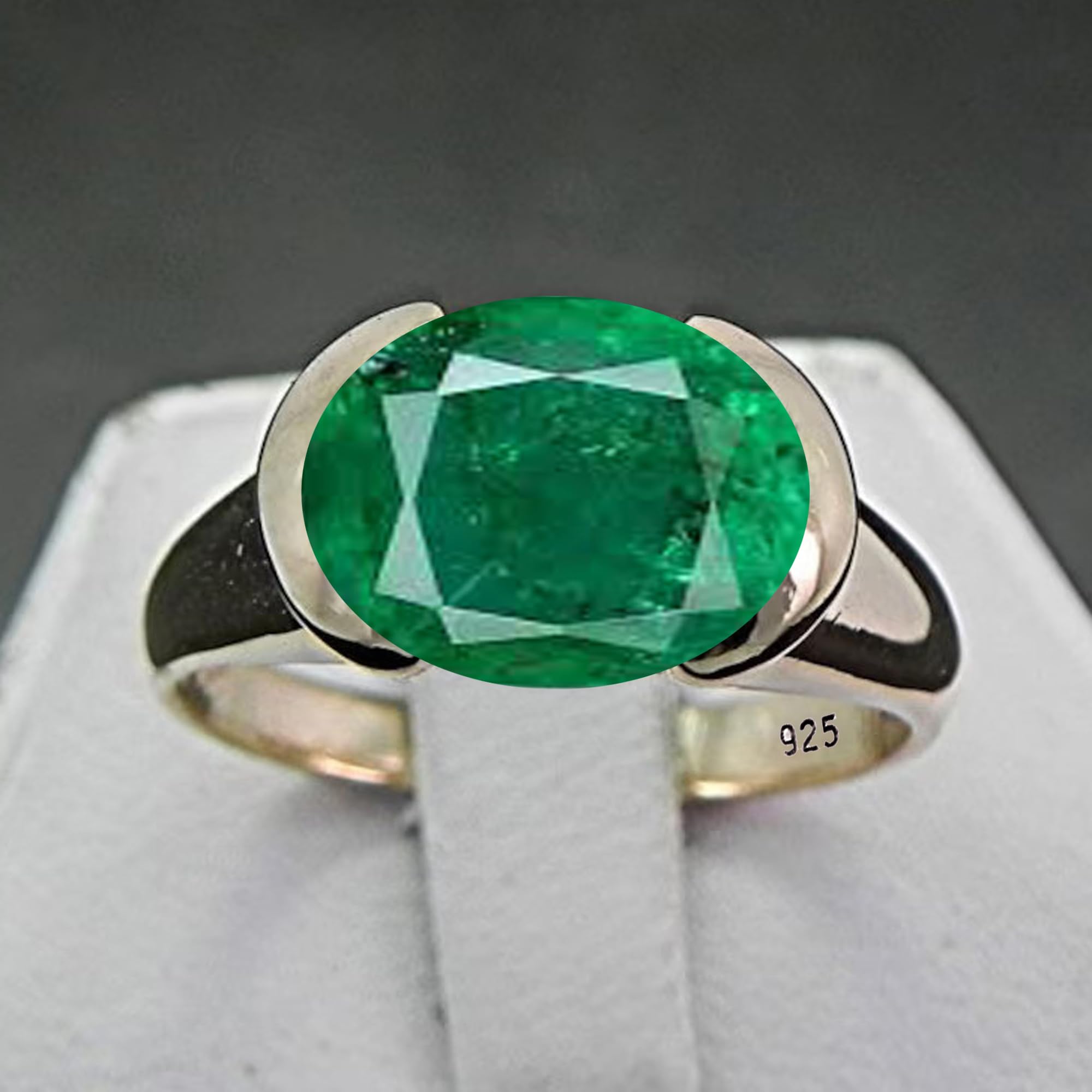 Ring aus 925er Sterlingsilber, Geburtssteinring für Frauen