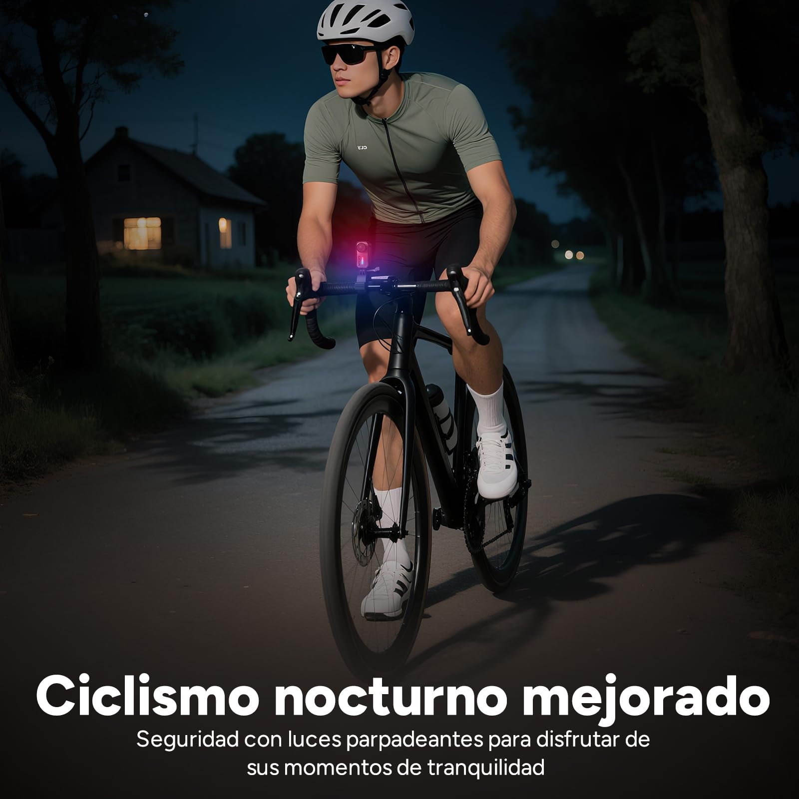 SJCAM C110 Plus Kit Magnétique,4K POV Mini Body CAM,64 Go Camara Deportiva Portative,Estabilización de 6 Ejes,130 Minutos de Autonomía,Impermeable 30 Metros,8X Zoom,para Ciclismo y Vlogging,Blanco