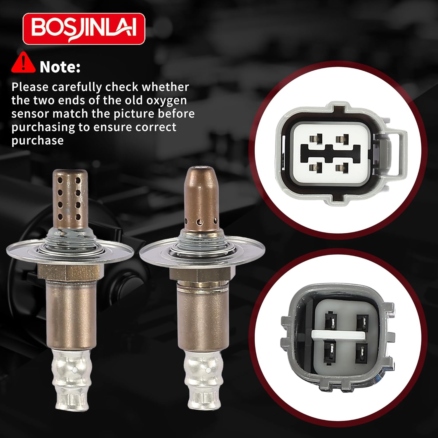 O2 Oxygen Sensor Upstream Downstream for Subaru Legacy 2.5L H4 2010-2012, Outback 2.5L H4 2010-2012 2Pcs