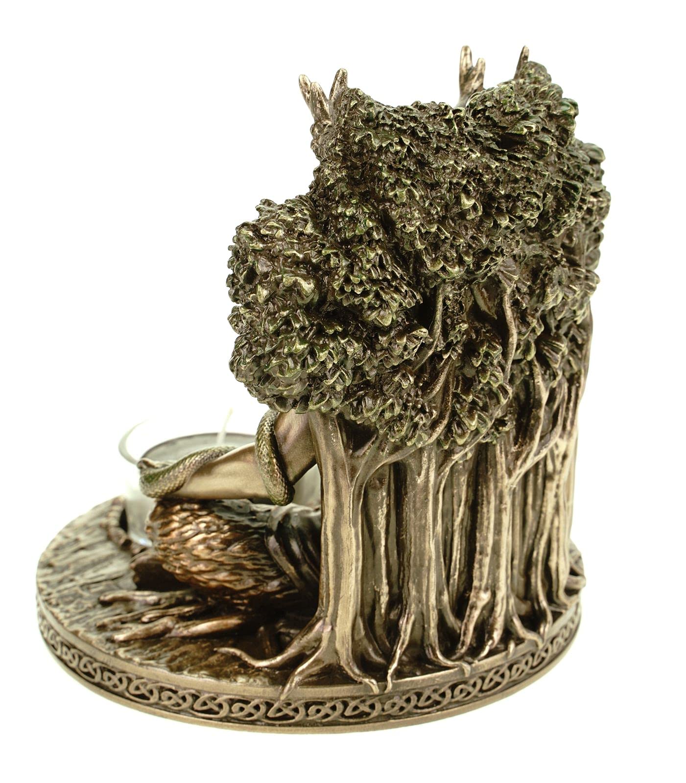 Veronese by Joh. Vogler Figuren _ Shop Gmbh Soporte Velas de Té Cernunnos Celta Dios El Natural Figura Escultura