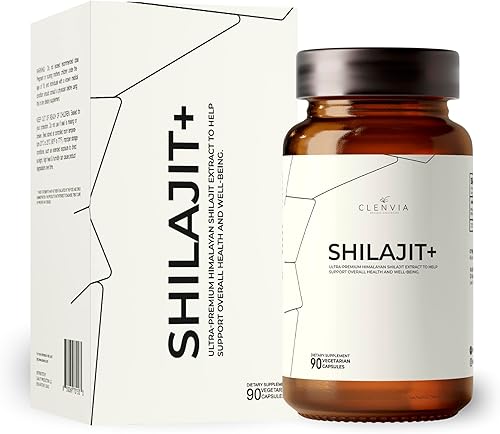 Cápsulas de extracto de shilajit del Himalaya, 90 unidades, Shilajit puro para hombres y mujeres, apoyo energético natural