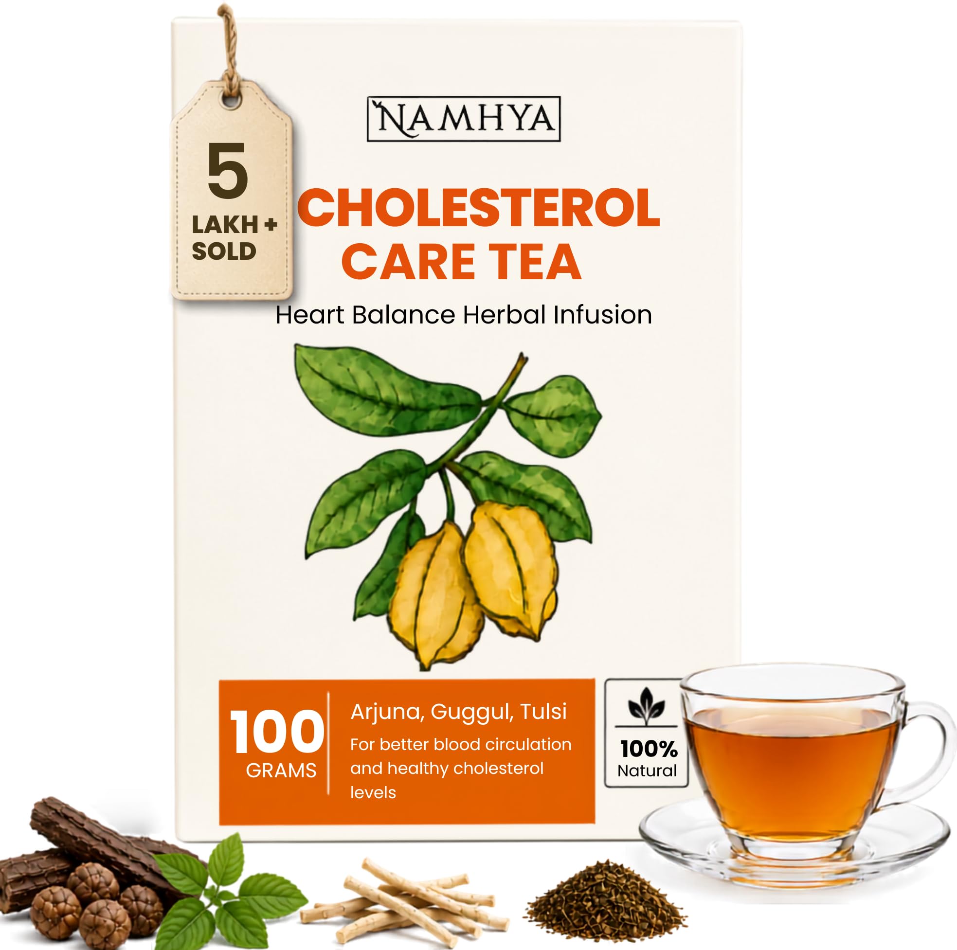 Namhya Diabetes Care Tea | Blood Sugar Balance Support | 100gmx2 Loose Tea — Amazon image 20