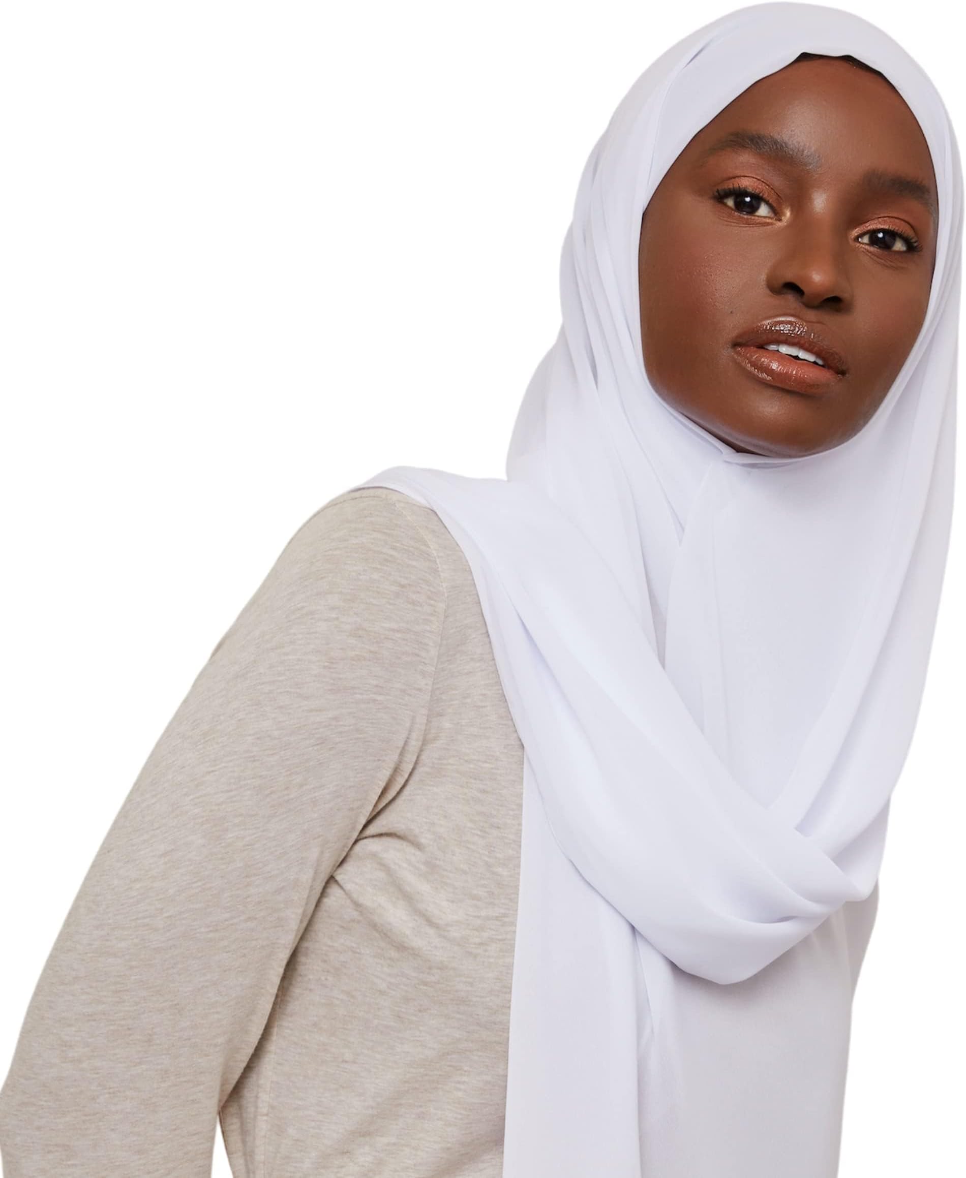VOILE CHICLuxury Chiffon Hijab Scarf for Women - Made in Turkey - Islamic Head Scarf Wrap for Muslim