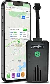 SinoTrack Rastreador Gps 4G para Veículos, St-906L-Sa, Localizador de Alarme Anti-Perda Em Tempo Real com Relé de Corte do Motor, Dispositivo de Rastreamento Gps para Carro, Motocicleta, Caminhão