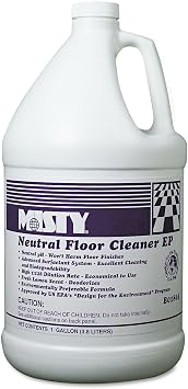 MISTY B18044 Neutral Floor Cleaner EP Lemon 1gal Bottle
