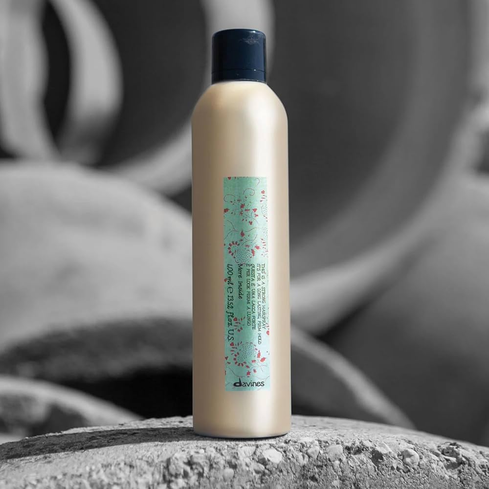 Davines This Is A Strong Hairspray, Humidity Control + Flexible Hold for All Day- Spray for All Weather + Hair Types, 12.06 fl oz : Buy Online at Best Price in KSA -
