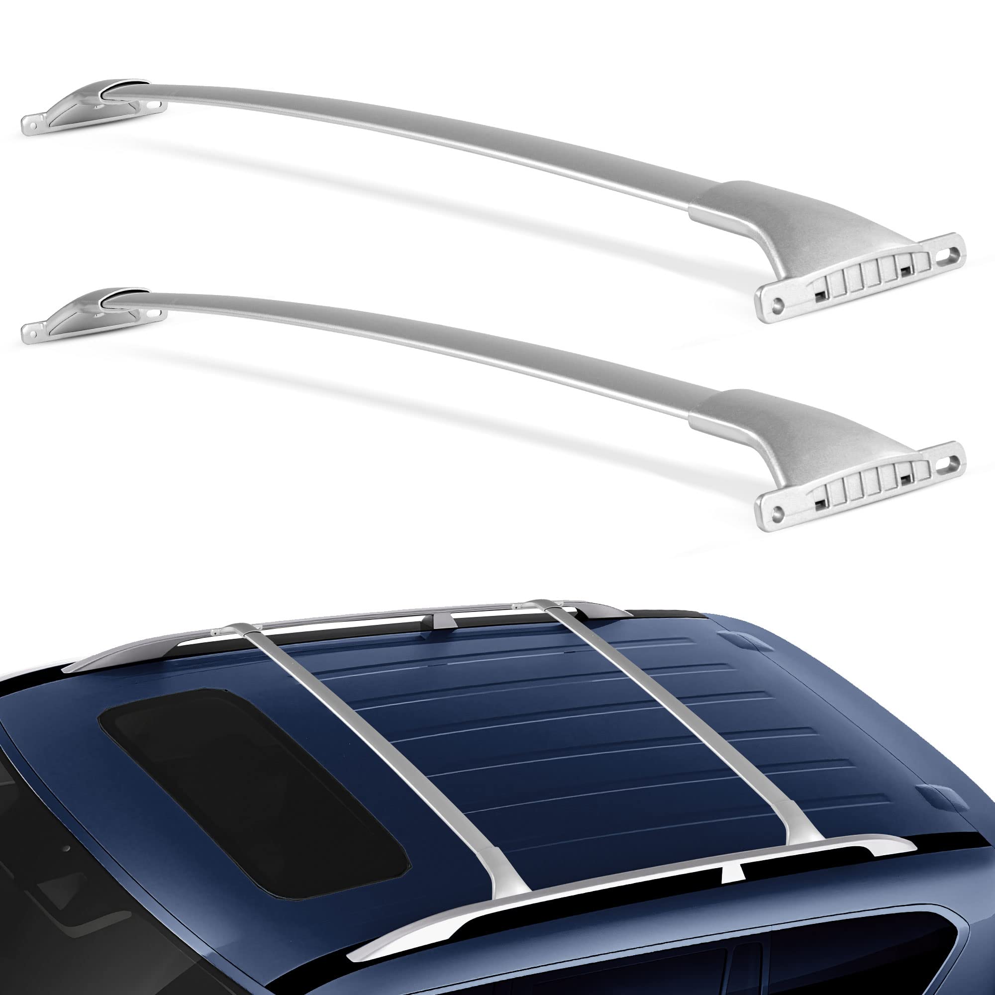 Photo 1 of YITAMOTOR Roof Rack Cross Bars Compatible for 2017 2018 2019 2020 2021 2022 Armada Crossbars, Aluminum Set Rooftop Cargo Carrier Luggage Bag Camping Gear Bike