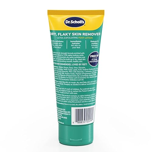 Miniatura 8 de Dr. Scholl's Dry, Flaky Skin Remover Ultra Exfoliating Foot Lotion Cream, 3.5 oz, Moisturizer with Urea for Rough Dry Cracked Feet, Heal and Soothe
