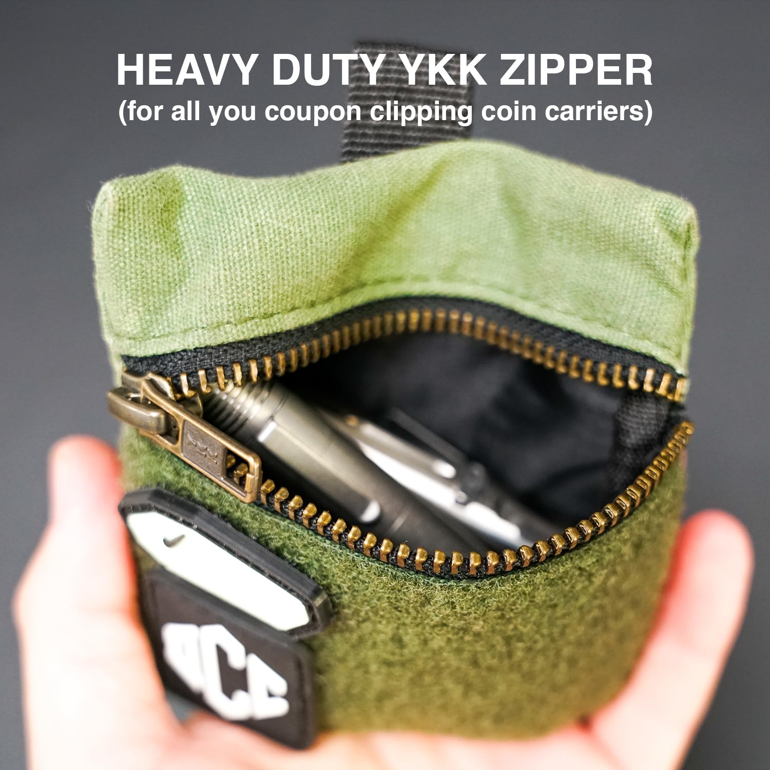 Amazon.com: EDC Mini Canvas Pouch, Pocket Organizer, Coin