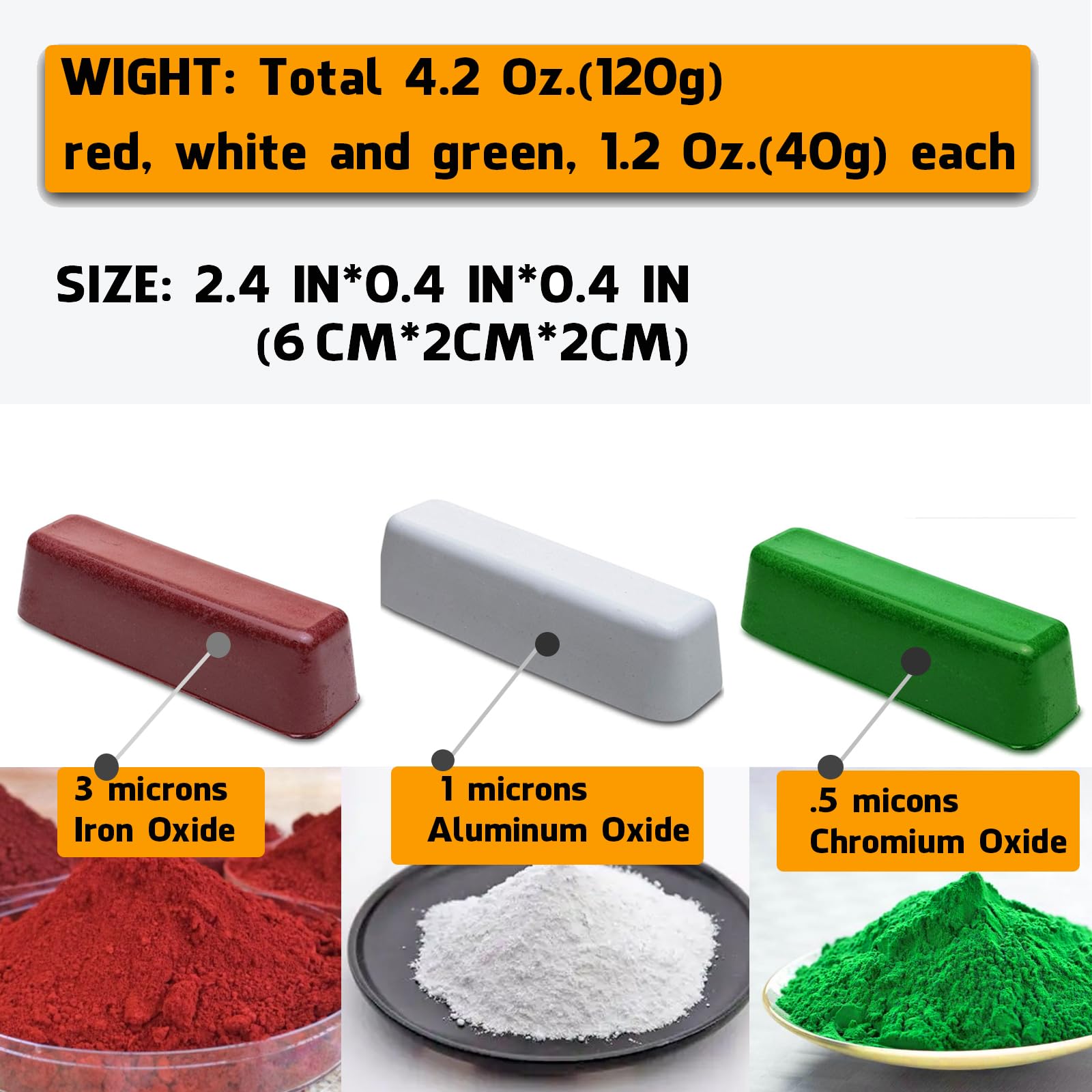 Jeweler's Polishing Compound Kit - Buff & Shine Metals -2