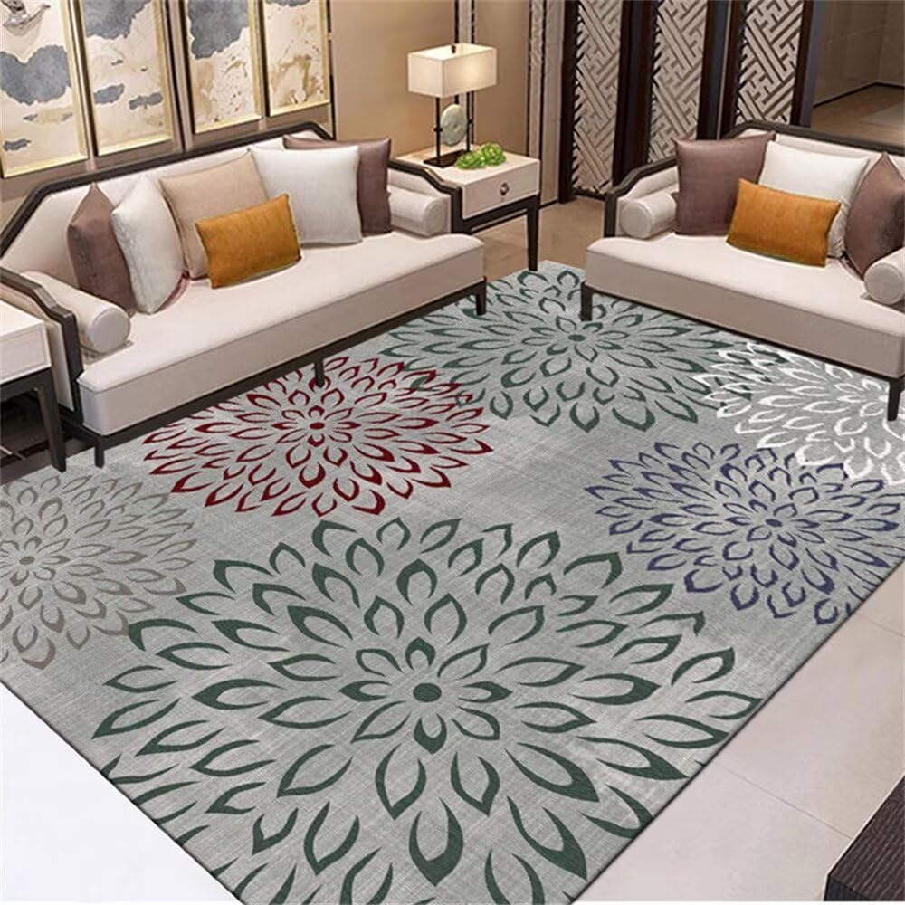 Tapis absorption acoustique bleu 90X160cm protection sol salon