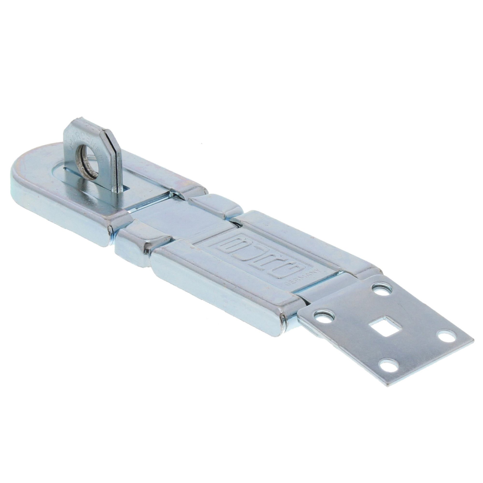 Burg Wächter Safety Hasp 49mm Weatherproof Galvanised Double Joint