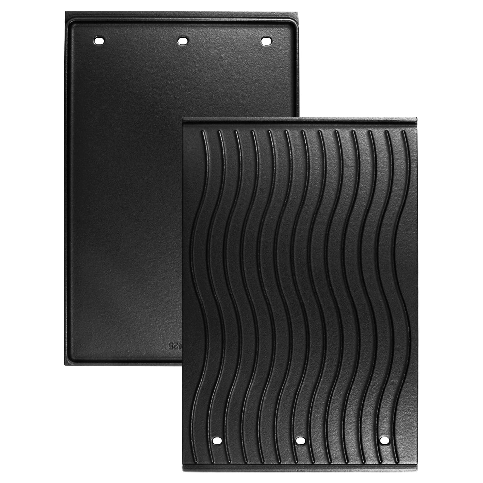 56425 Cast Iron Reversible Griddle for Rogue 425 625 and Freestyle Model Grills, Griddle Insert Replacement Parts for Napoleon Grill Accessories, Barbecue Nonstick Cast Iron Plate