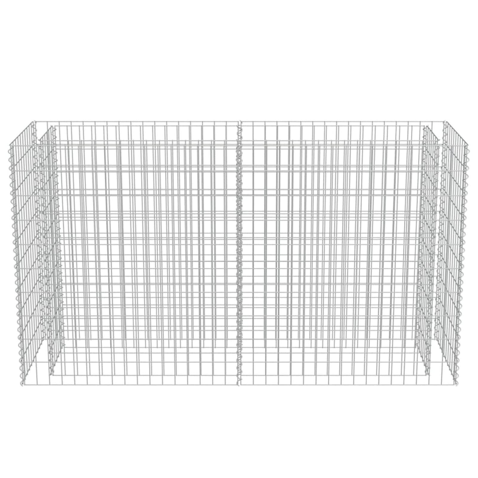 Arriate, Mesa De Cultivo, Huerto Domestico, Cultivo De Plantas Aromaticas, Arriate De Jardín, de gaviones de Acero 180x50x100 cm