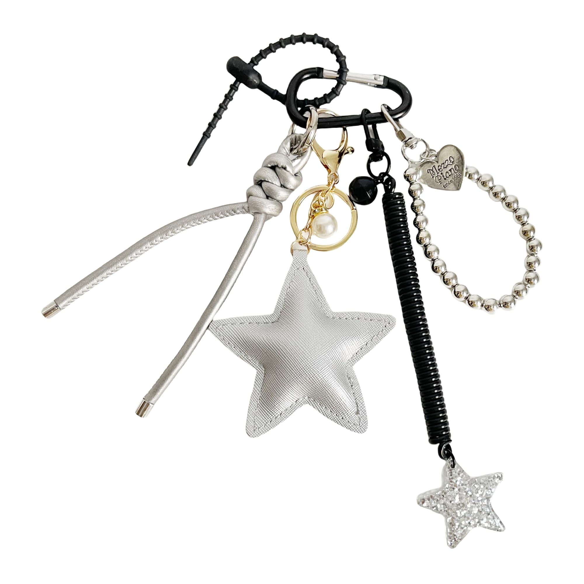 QTMY Cute Puppy Rope Braided Keychain Bag Charms for Handbag Purse Backpack Accessories for Bogg Bag,941