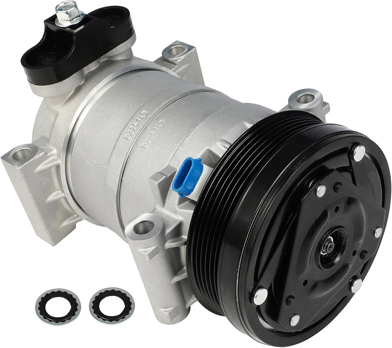 ECCPP AC Compressor Fast Cooling 1996-2000 Fit for Cadillac Escalade for GMC C1500 C2500 C3500 5.7L 6.5L 7.4L Air Conditioning Compressor 6 Grooves