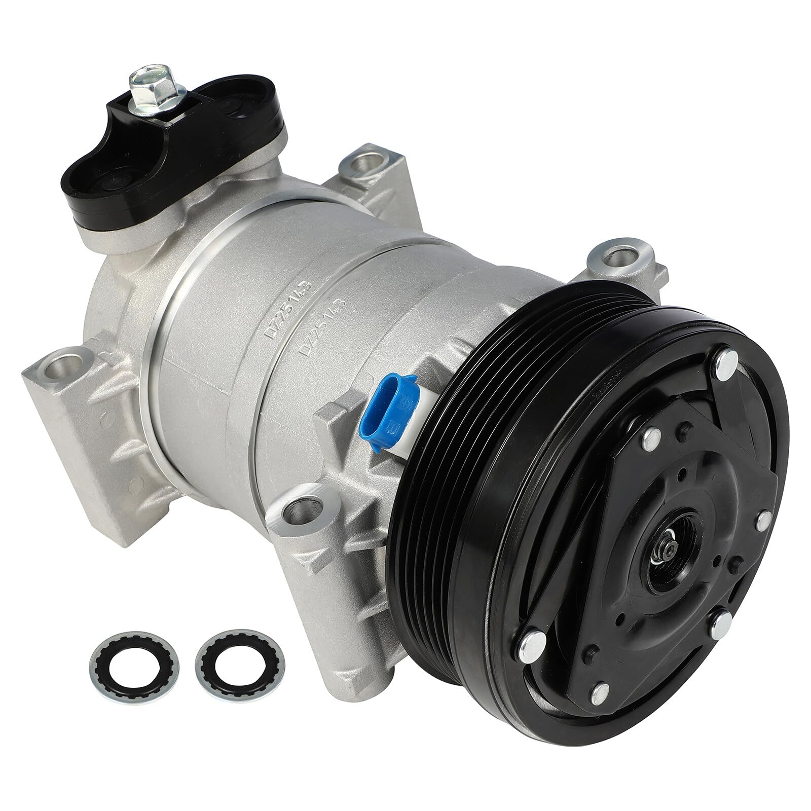 ECCPP AC Compressor Fast Cooling 1996-2000 Fit for Cadillac Escalade for GMC C1500 C2500 C3500 5.7L 6.5L 7.4L Air Conditioning Compressor 6 Grooves