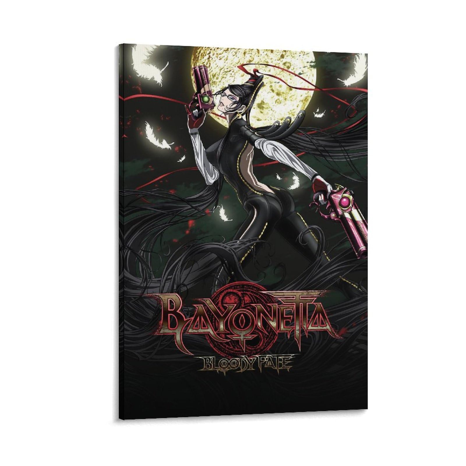 Amazon.com: Bayonetta Bloody Fate Anime Poster Canvas Prints