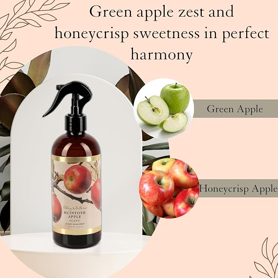 Abbey & Sullivan Room Spray, McIntosh Apple, 16 oz