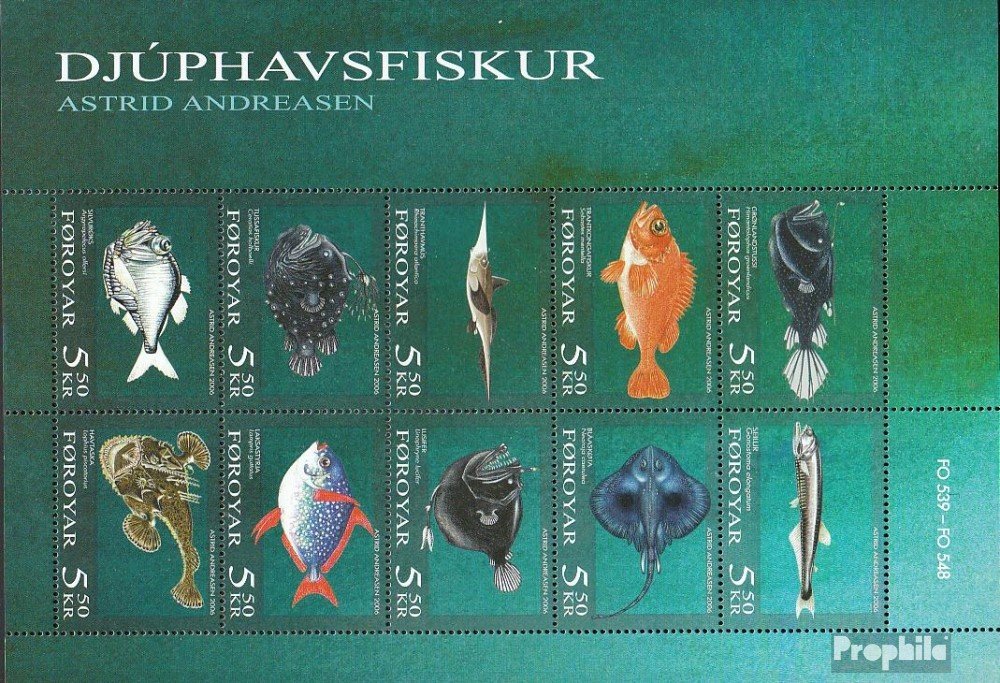 Danimarca - Isole Faroe 227-230 (completa edizione) usato 1992