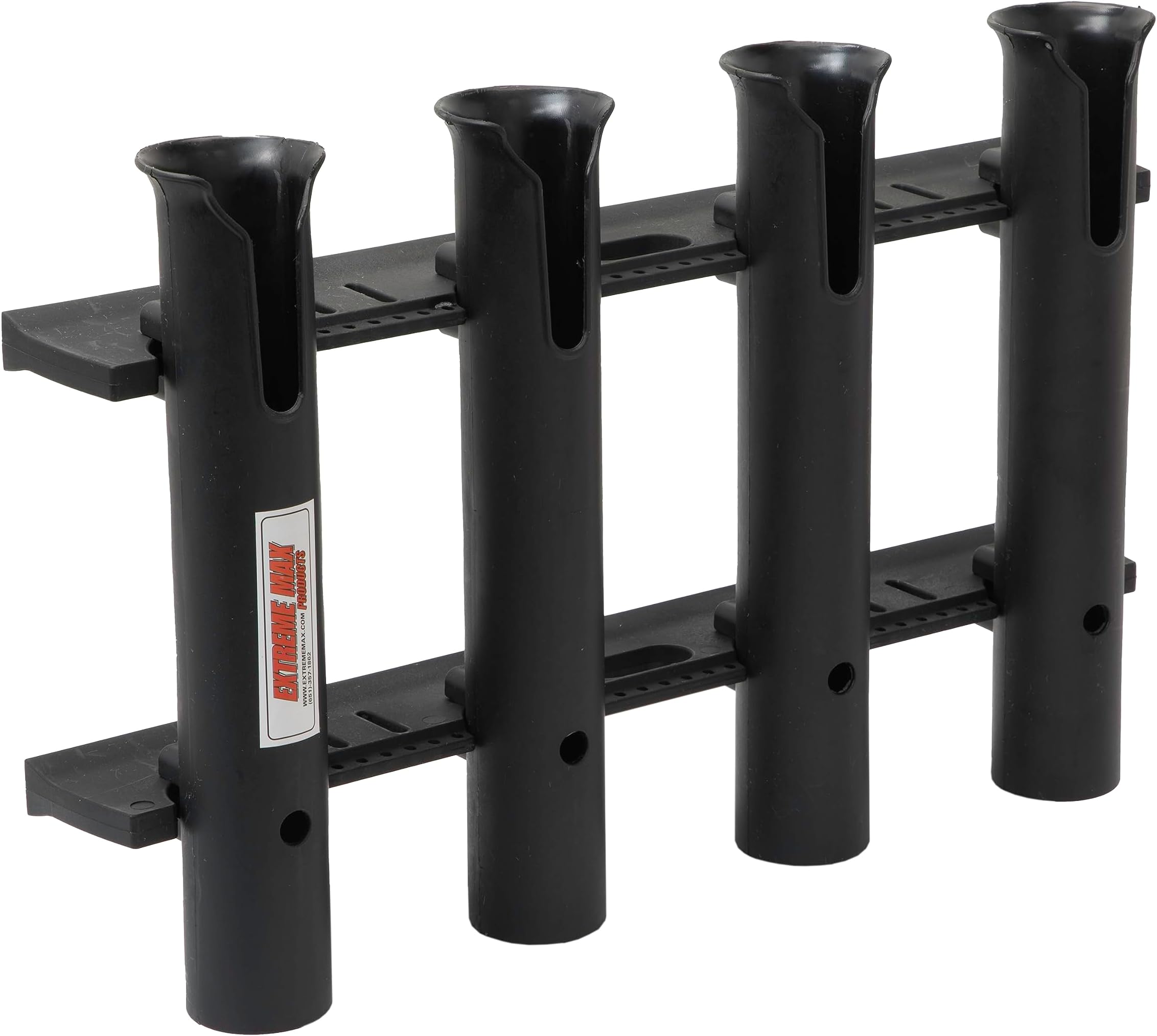 Amazon.com: Extreme Max 3005.5641 Wall-Mount Poly Fishing Rod Holder ...