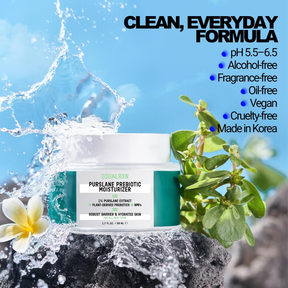Amazon.com: EqualRXN Purslane Prebiotic Gel Moisturizer for Face