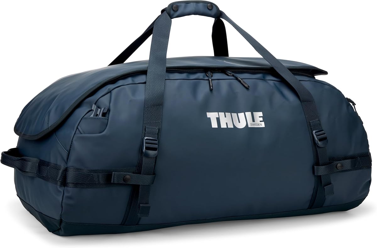 Bolso Thule Chasm Duffel, Materiales resistentes a la intemperie, Fácil embalaje, Se convierte en mochila, Bolsillos internos, Listo para viajar
