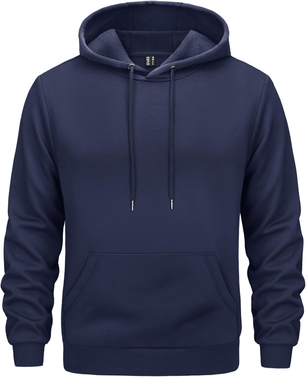 EKLENTSON Men's Hoodies Winter Warm Sweatshirts Fleece Sherpa Lined Hoodies Casual Workout Pullover with Kangaroo Pocket