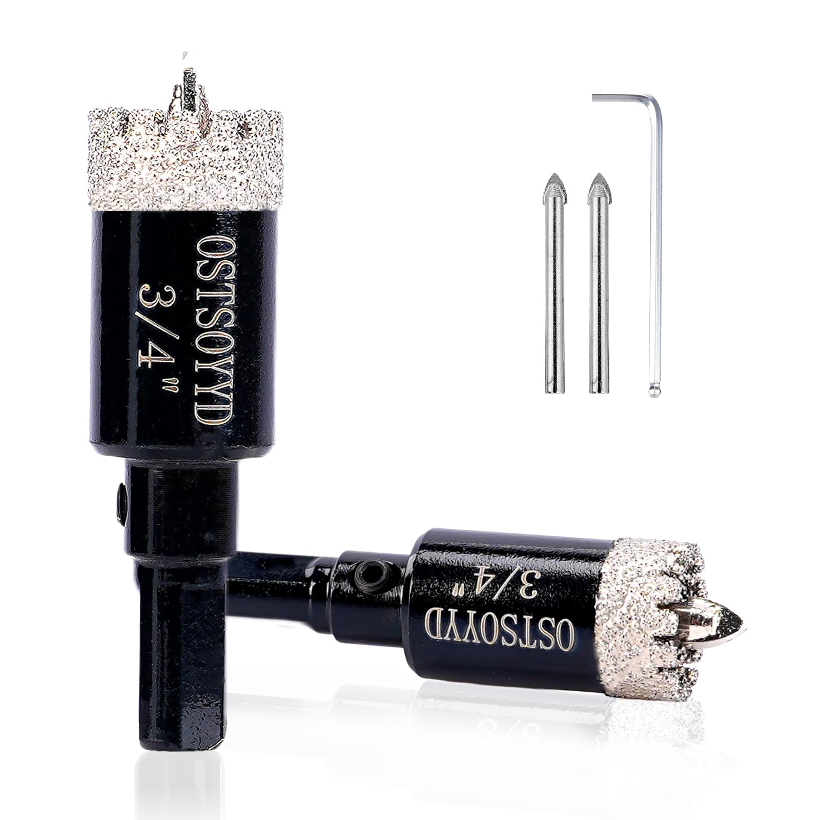 Diamond Hole Saw Kit - Precise Drilling -10 Diamond Hole Saw Kit - Precise Drilling -10