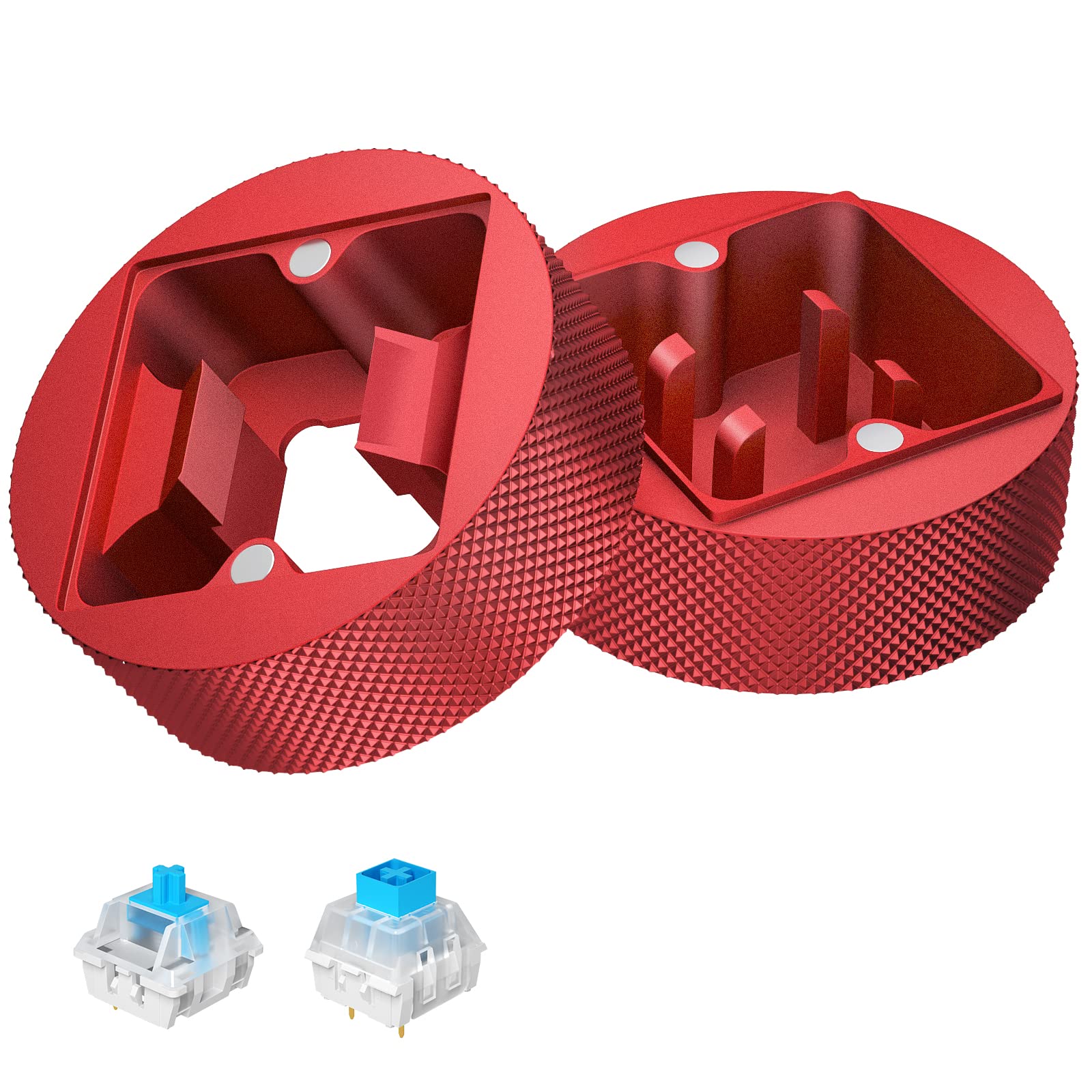 Ausvrkkit Keyboard Switch Opener Aluminum Switch Puller (Red)