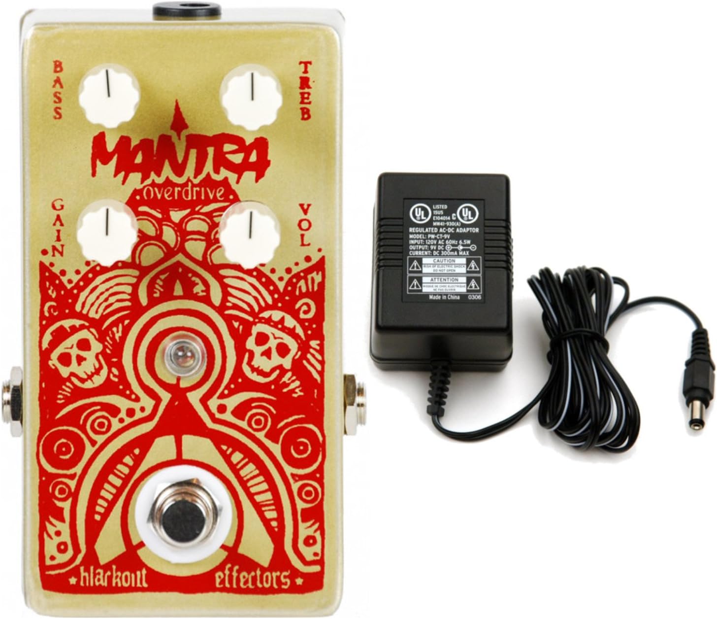 Blackout Effectors Mantra Overdrive w/Power Supply