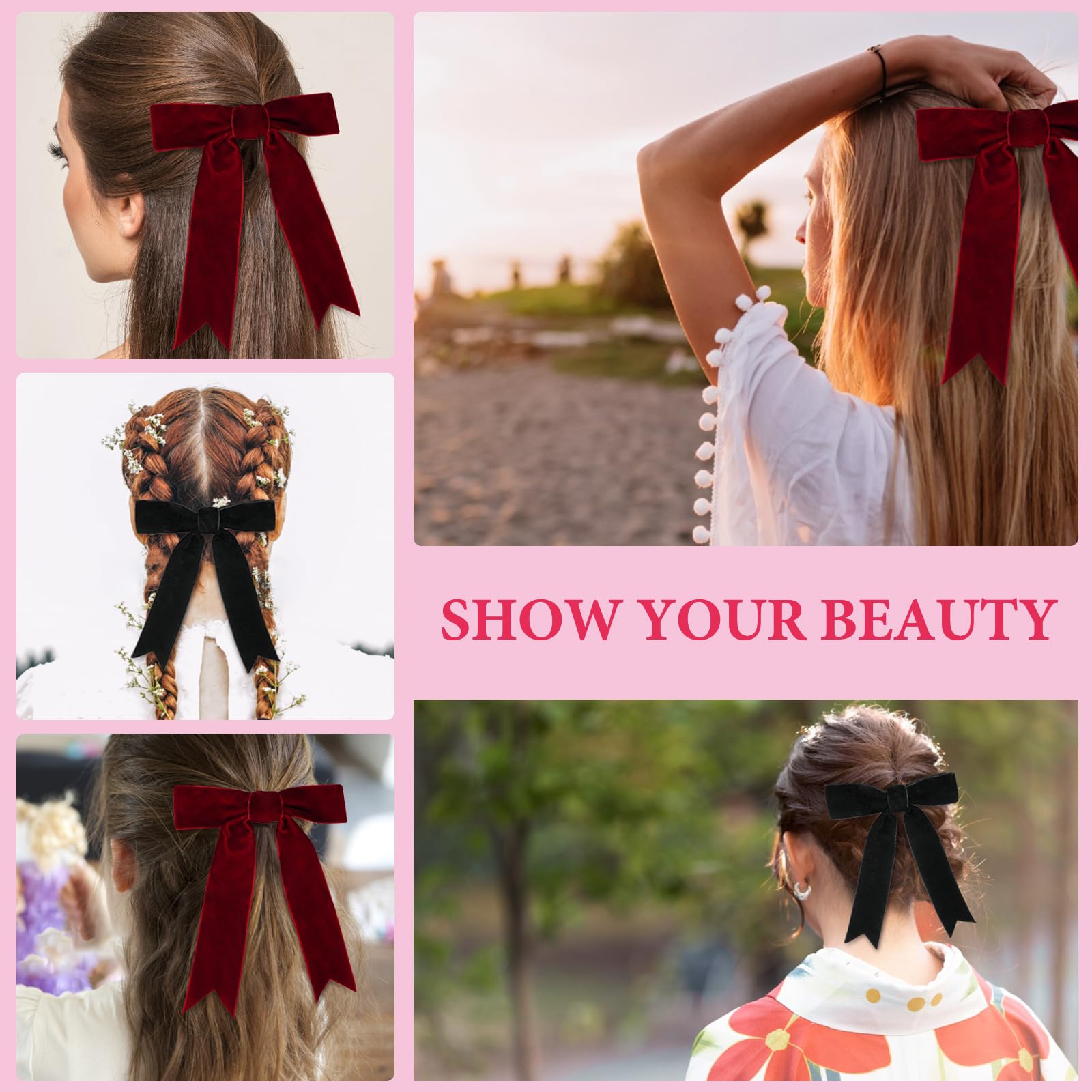 ACWOO Bow Hair Clips - Image 4